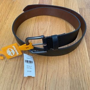 Timberland 35MM black casual dress belt size 34